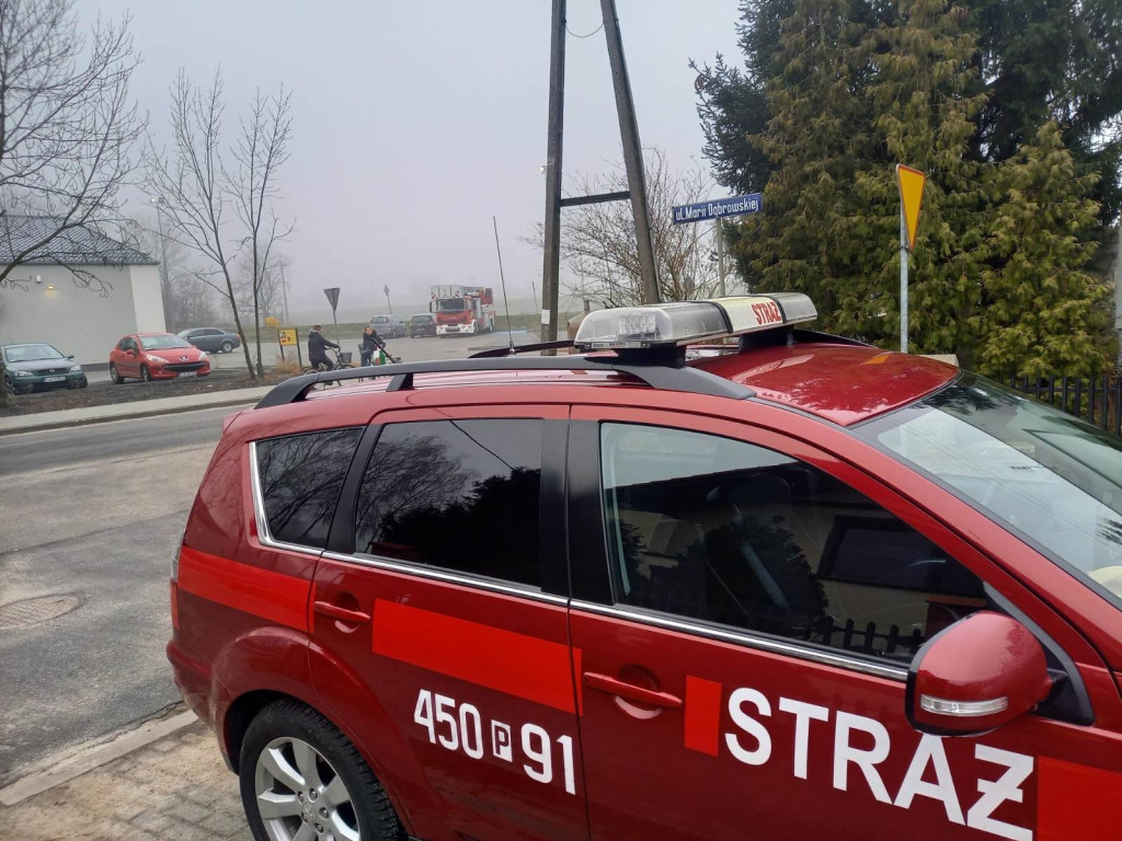 Pożar w stolarni w Żerkowie