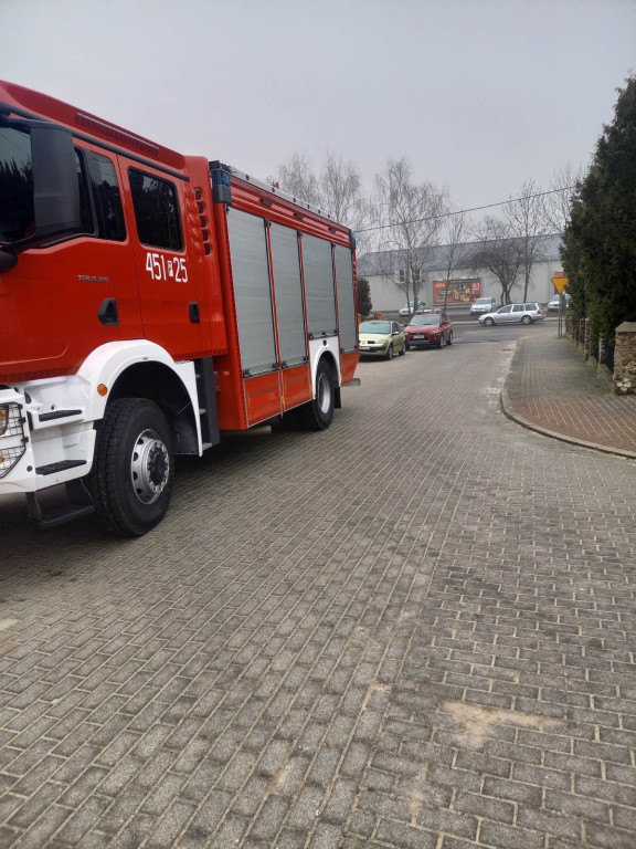 Pożar w stolarni w Żerkowie