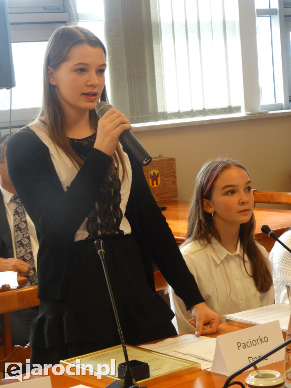 I sesja Młodzieżowej Rady Miejskiej w Jarocinie