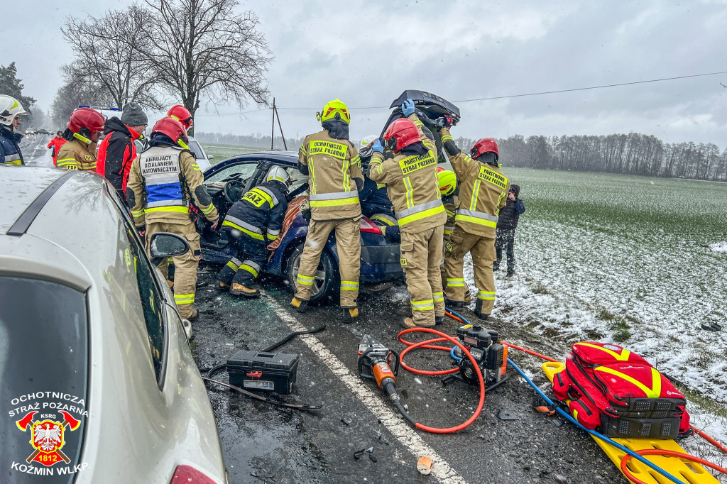 Wypadek w Wałkowie