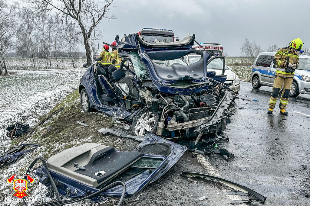 Wypadek w Wałkowie