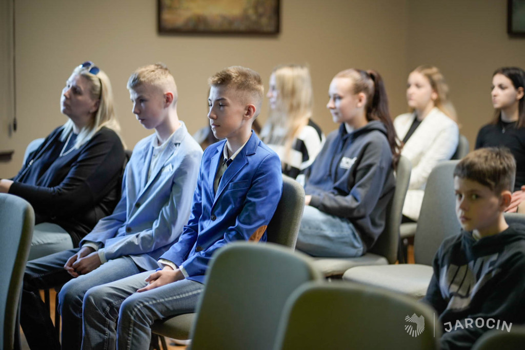 Najlepsi sportowcy gminy Jarocin i ich trenerzy nagrodzeni