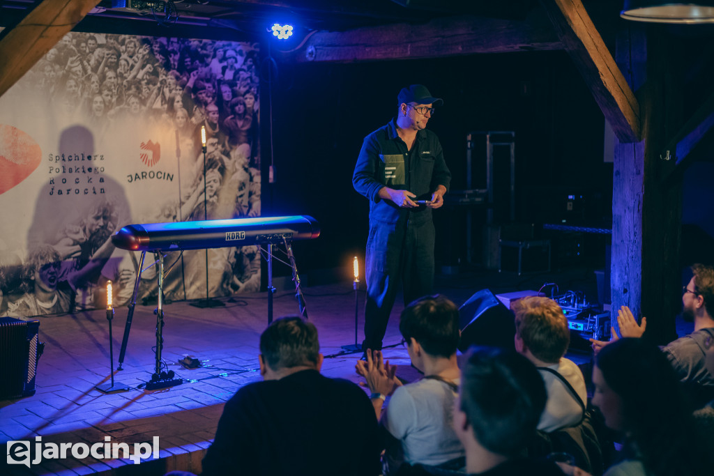 Czesław Mozil w Spichlerzu Polskiego Rocka