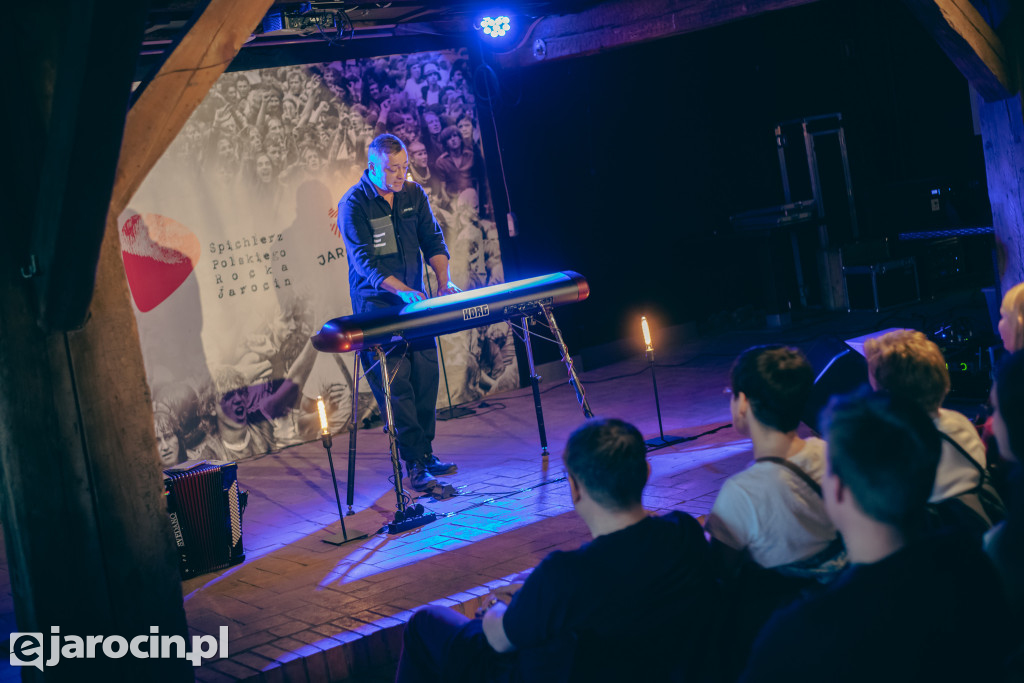 Czesław Mozil w Spichlerzu Polskiego Rocka
