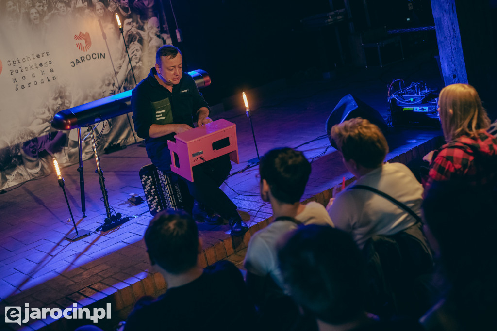 Czesław Mozil w Spichlerzu Polskiego Rocka
