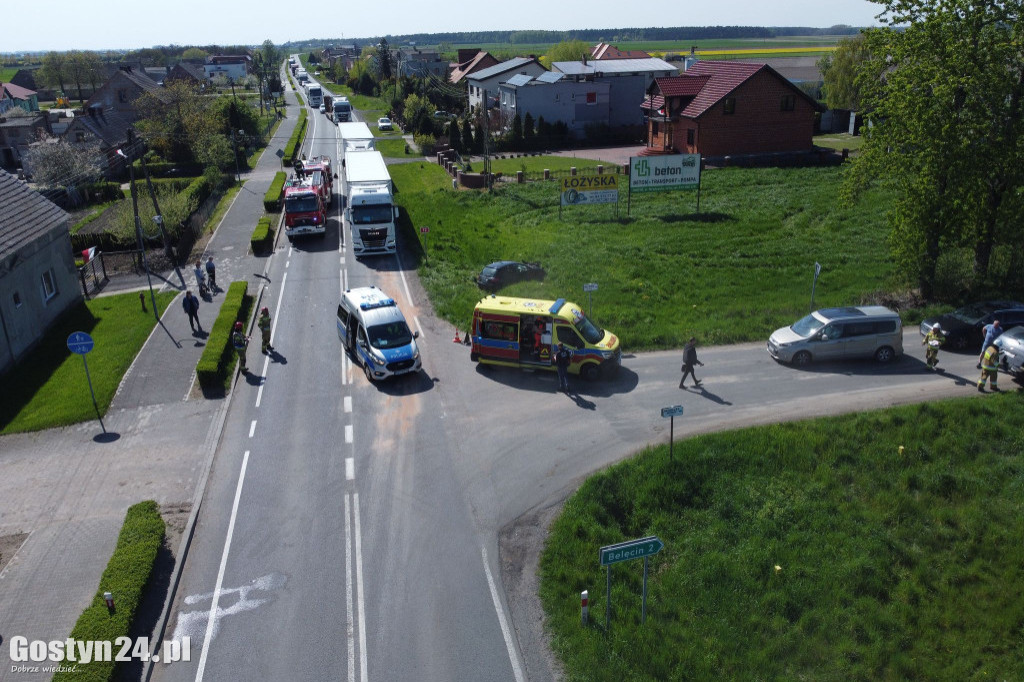 Wypadek z udziałem mieszkańca powiatu jarocińskiego