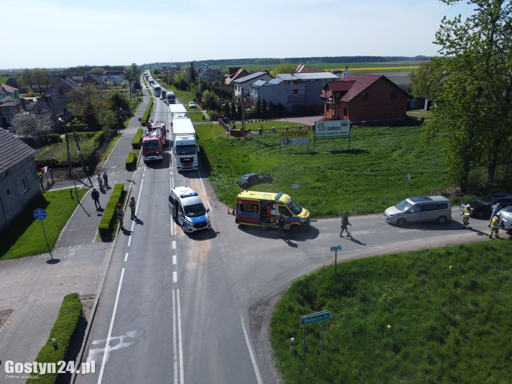 Wypadek z udziałem mieszkańca powiatu jarocińskiego