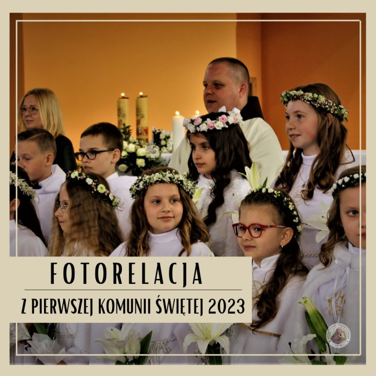 Pierwsza Komunia Święta w parafii pw. św. Antoniego w Jarocinie