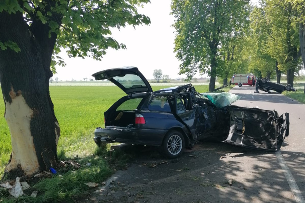 Śmiertelny wypadek między Żerkowem a Chrzanem