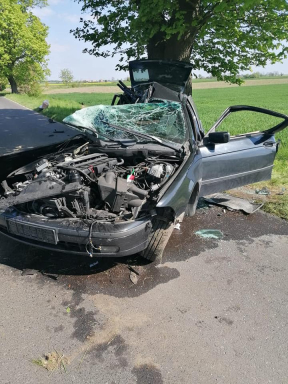 Śmiertelny wypadek między Żerkowem a Chrzanem