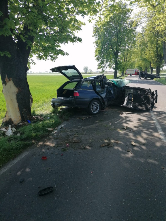 Śmiertelny wypadek między Żerkowem a Chrzanem