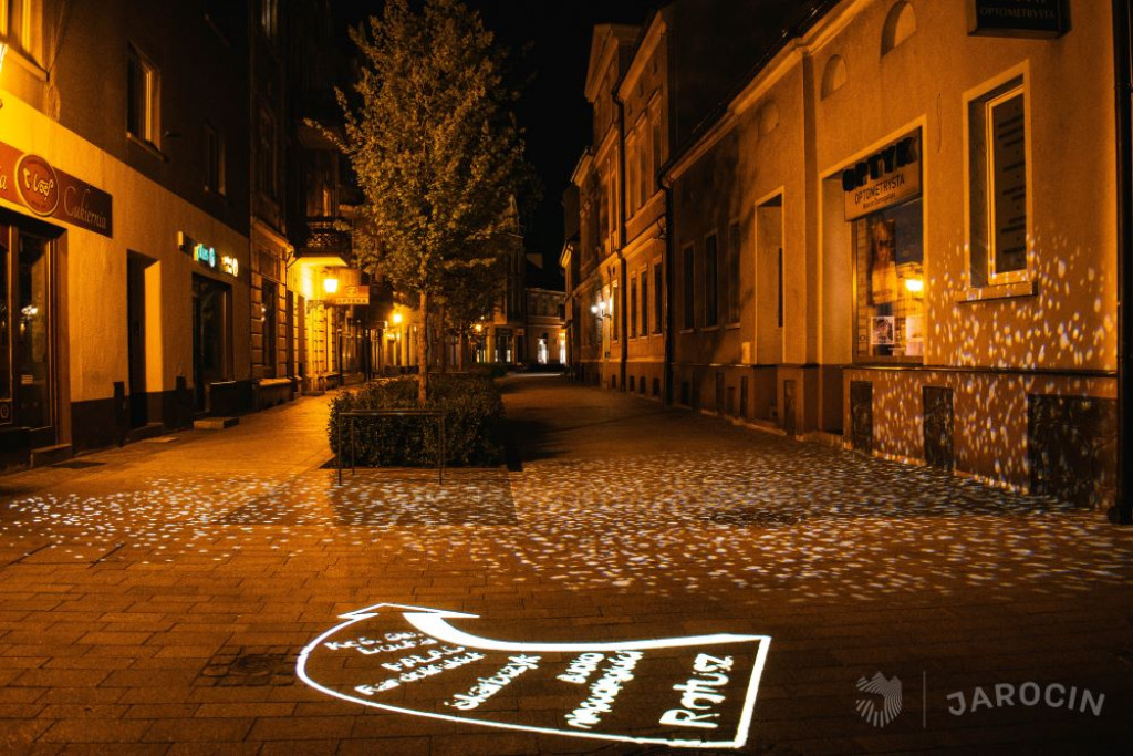 Iluminacje w samym sercu miasta