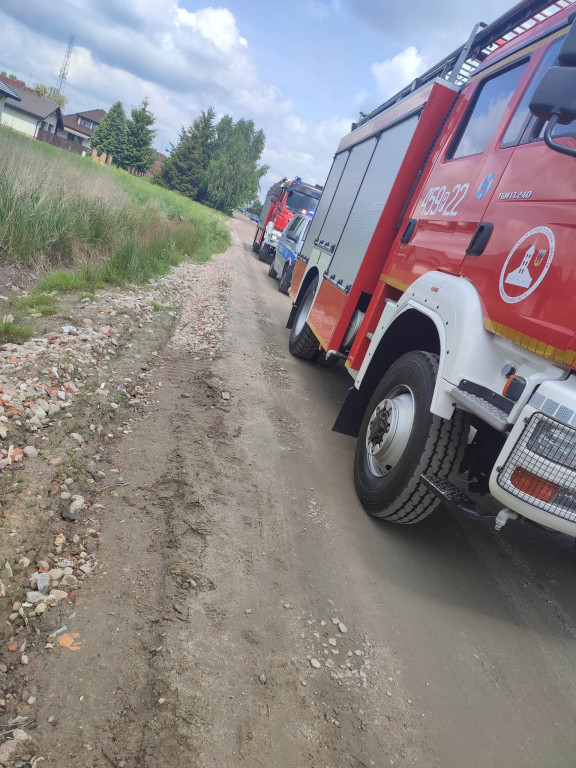 Uszkodzony gazociąg w Jarocinie