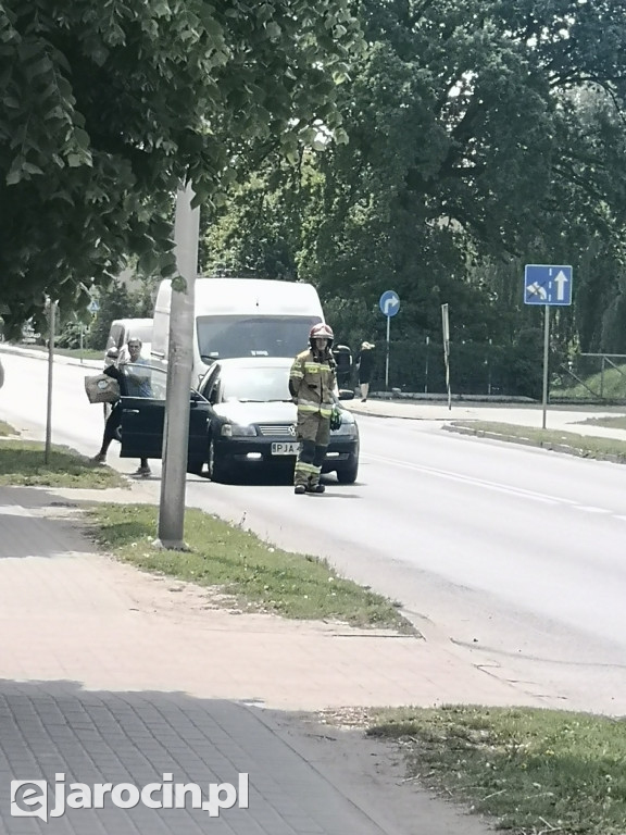 Kolizja na ul. Wojska Polskiego w Jarocinie