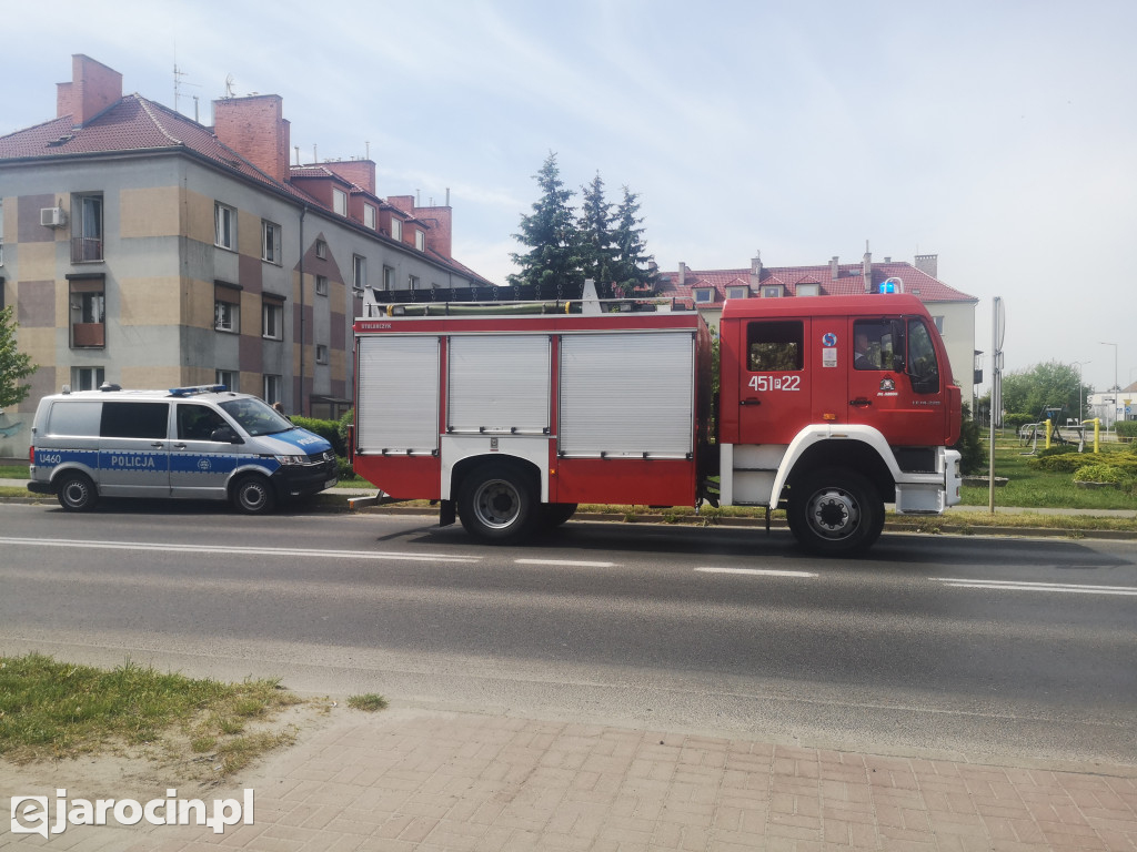 Kolizja na ul. Wojska Polskiego w Jarocinie