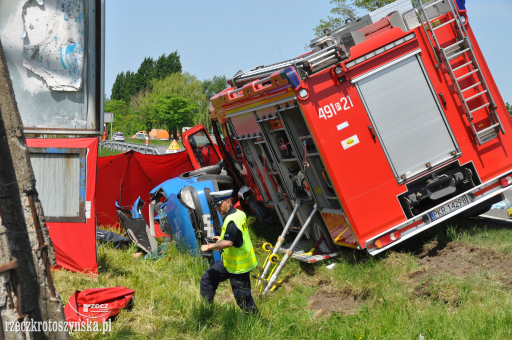 Tragiczny dzień na DK 15 między Jarocinem a Krotoszynem