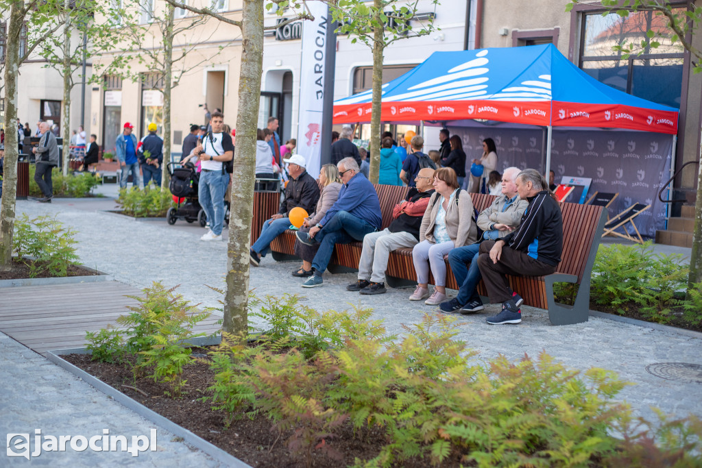Otwarcie jarocińskiego rynku po rewitalizacji