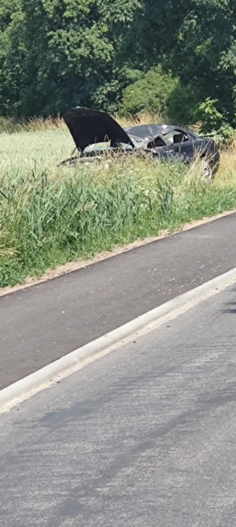 Wypadek w Roszkowie