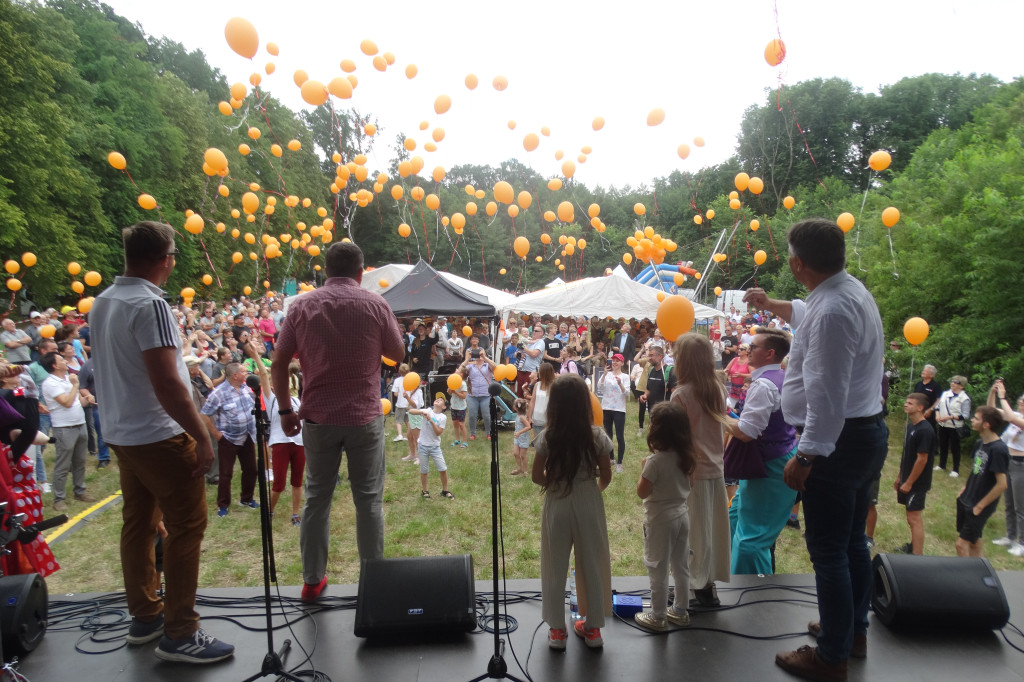 Niedziela przy Młynie w Wilkowyi