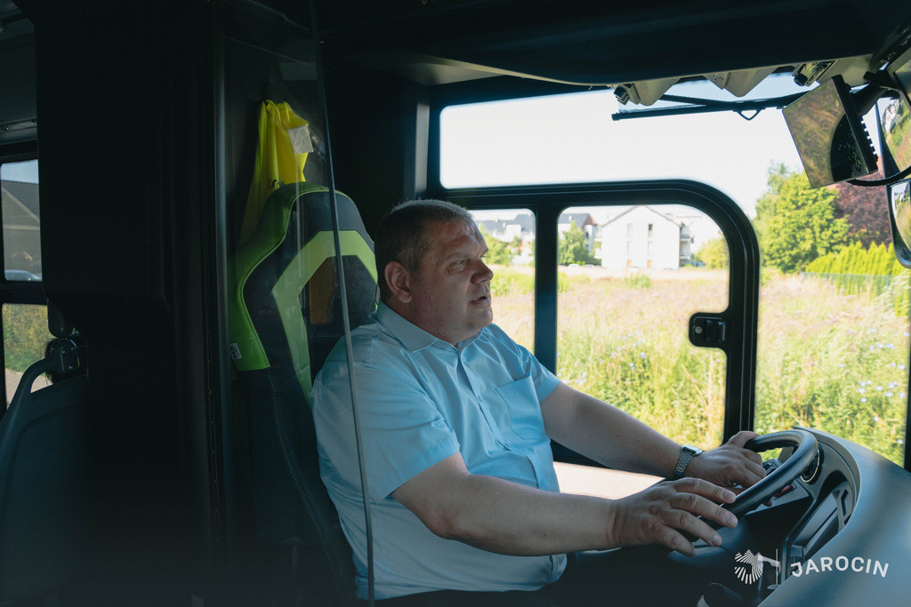 Elektroniczny autobus w Jarocinie