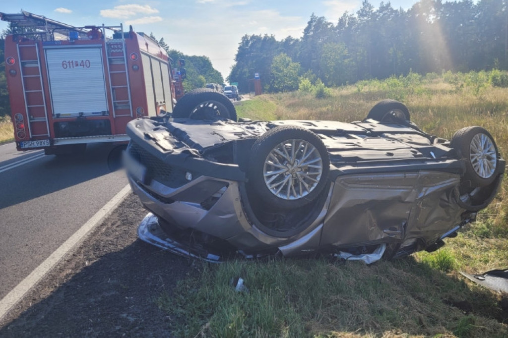 Mieszkaniec powiatu jarocińskiego poszkodowany w wypadku