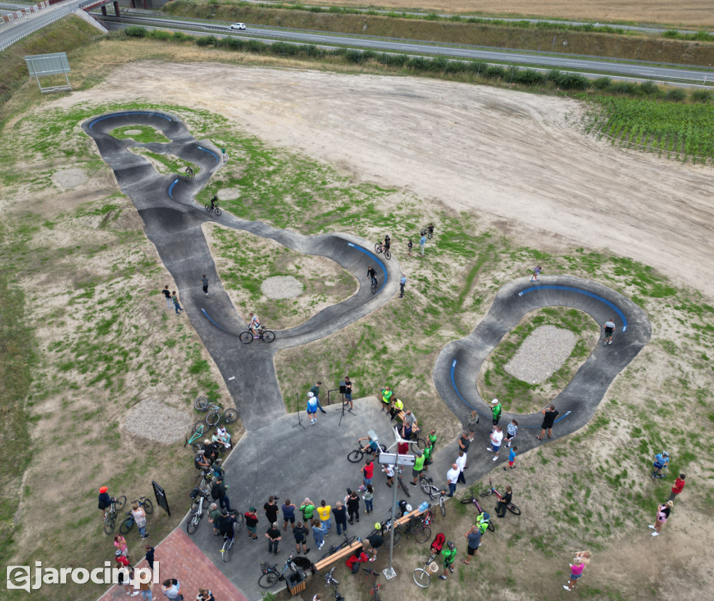 Pumptrack w Jarocinie otwarty!