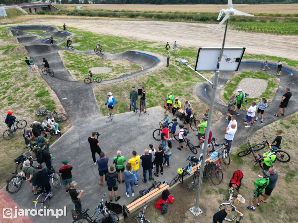 Pumptrack w Jarocinie otwarty!