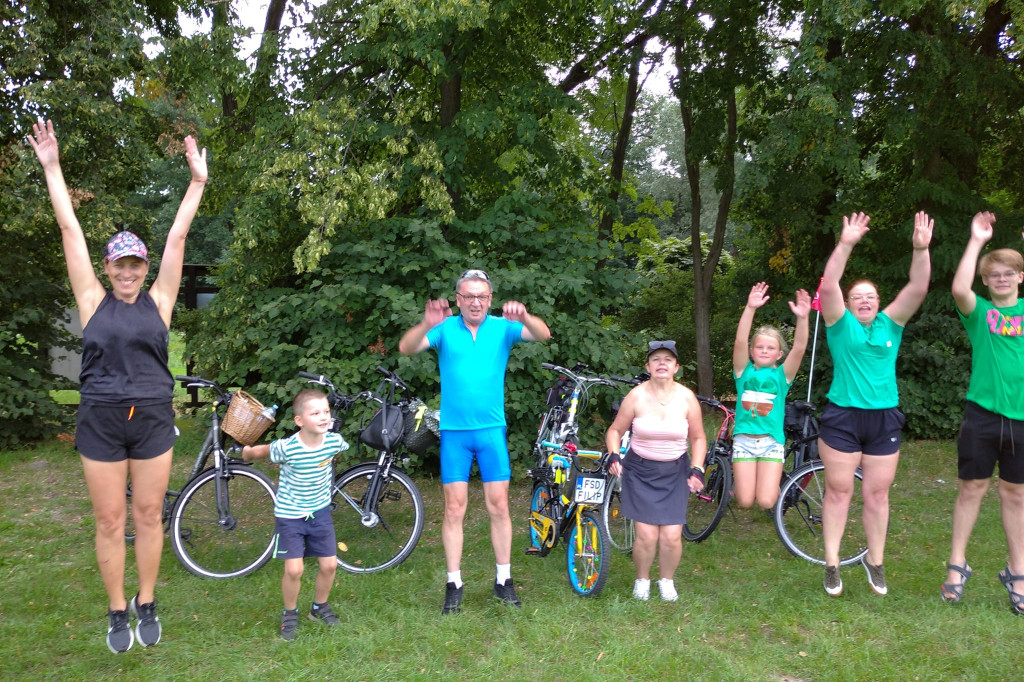 Otwarcie ścieżki rowerowej z Jarocina do Roszkowa