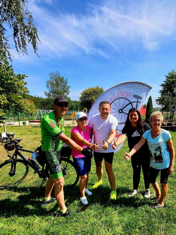 Otwarcie ścieżki rowerowej z Jarocina do Roszkowa