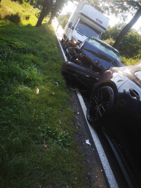 Kolizja Seata z Porsche