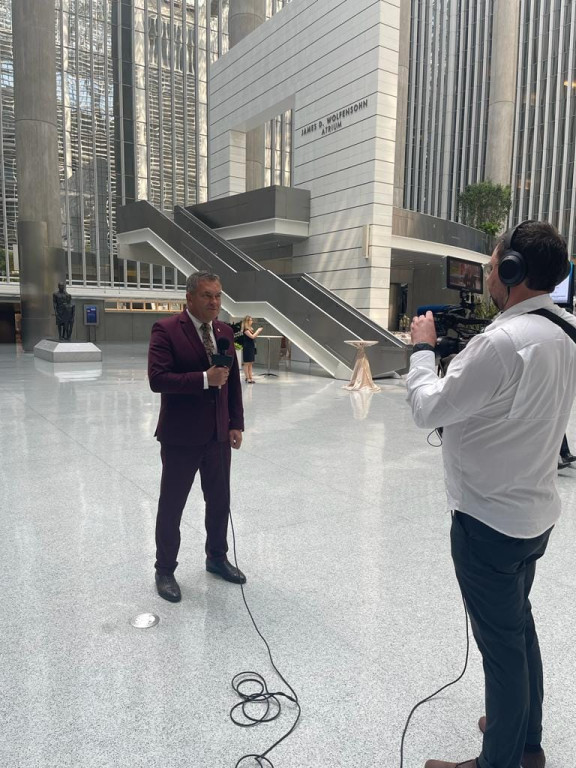 Wizyta Adama Pawlickiego w Stanach Zjednoczonych