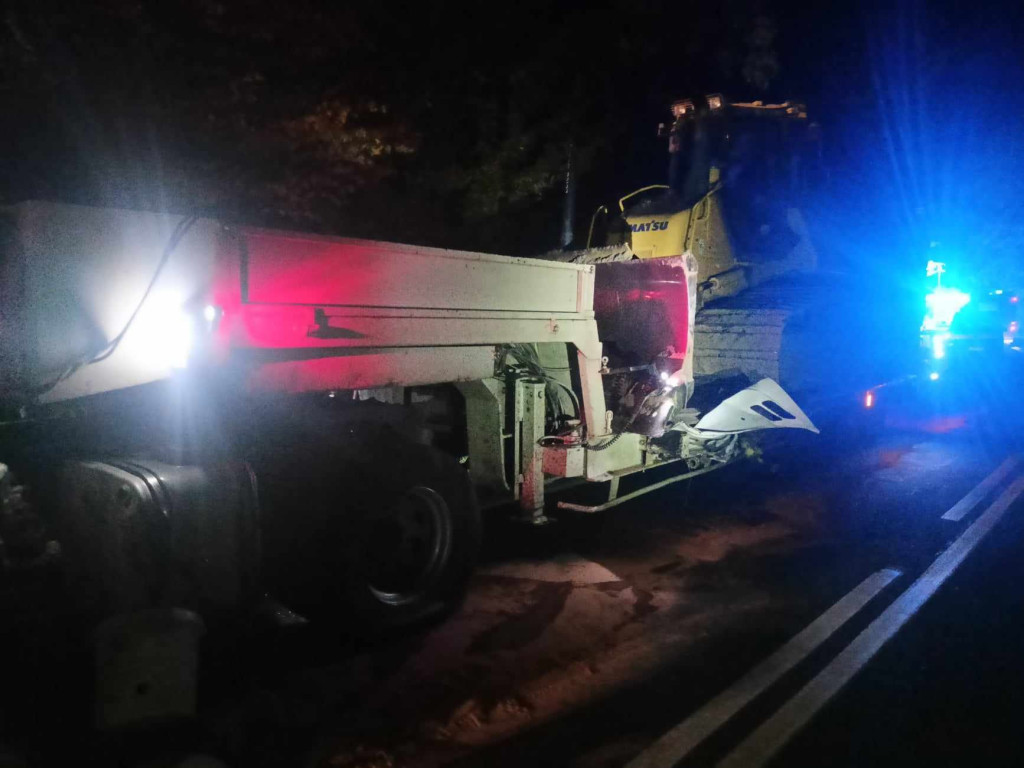Śmiertelny wypadek między Tarcami a Lubinią Małą