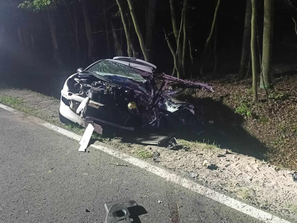 Śmiertelny wypadek między Tarcami a Lubinią Małą