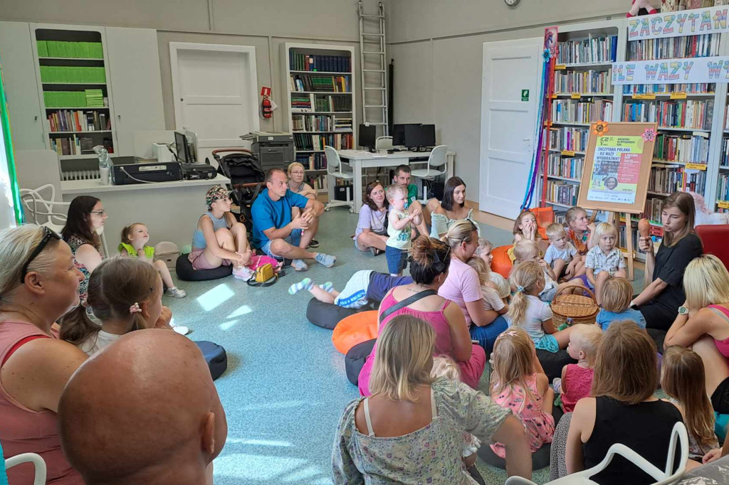 Zaczytana Polana w jarocińskiej bibliotece