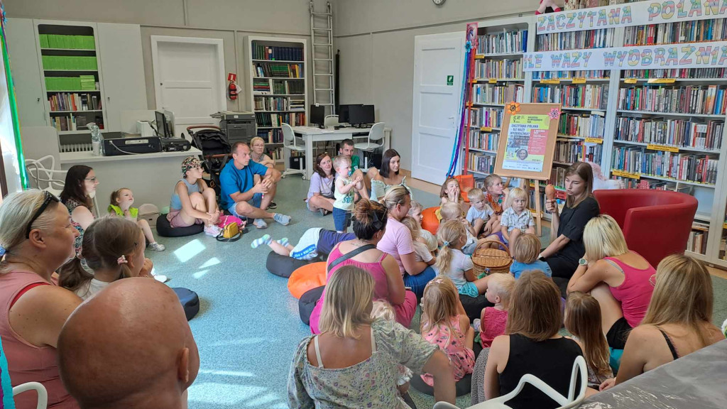 Zaczytana Polana w jarocińskiej bibliotece