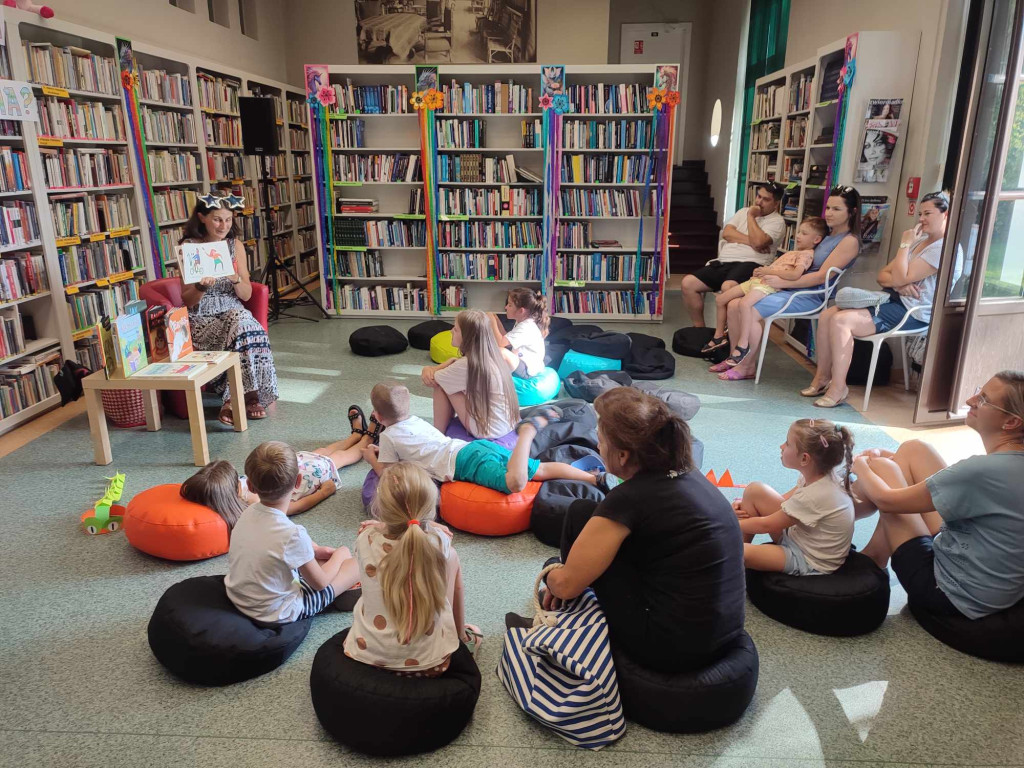 Zaczytana Polana w jarocińskiej bibliotece