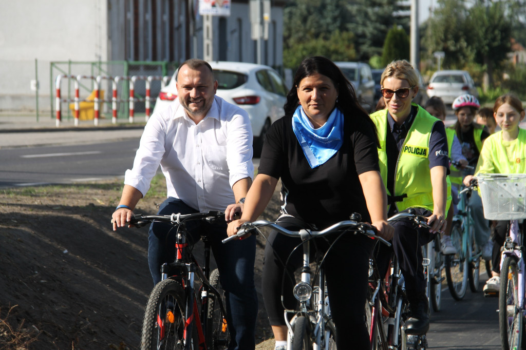 Otwarcie ścieżki rowerowej Żerków-Chrzan