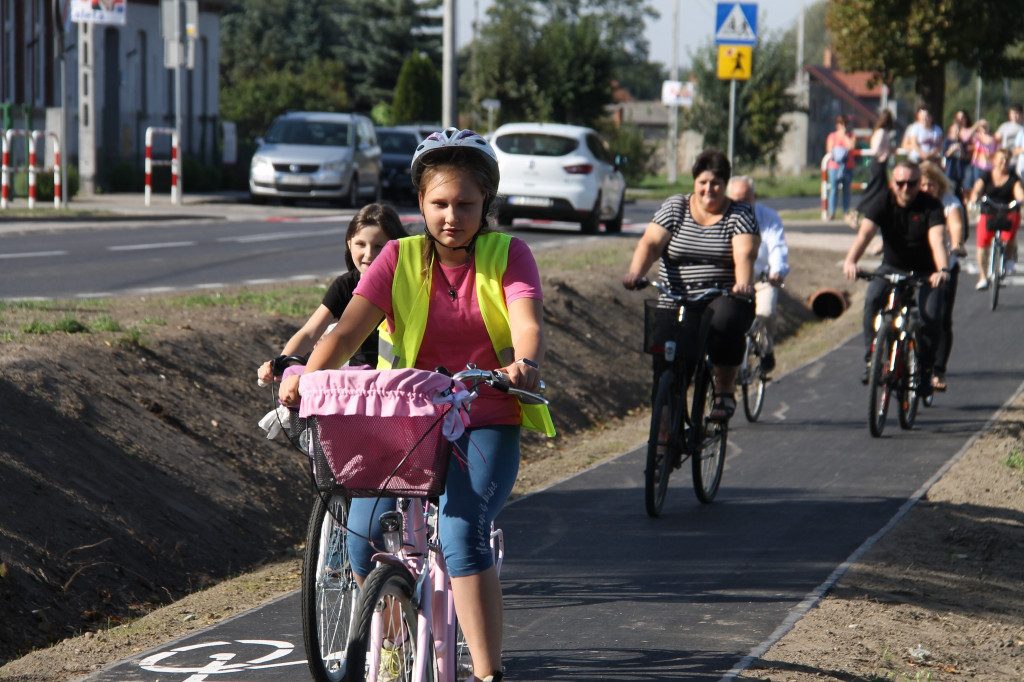 Otwarcie ścieżki rowerowej Żerków-Chrzan