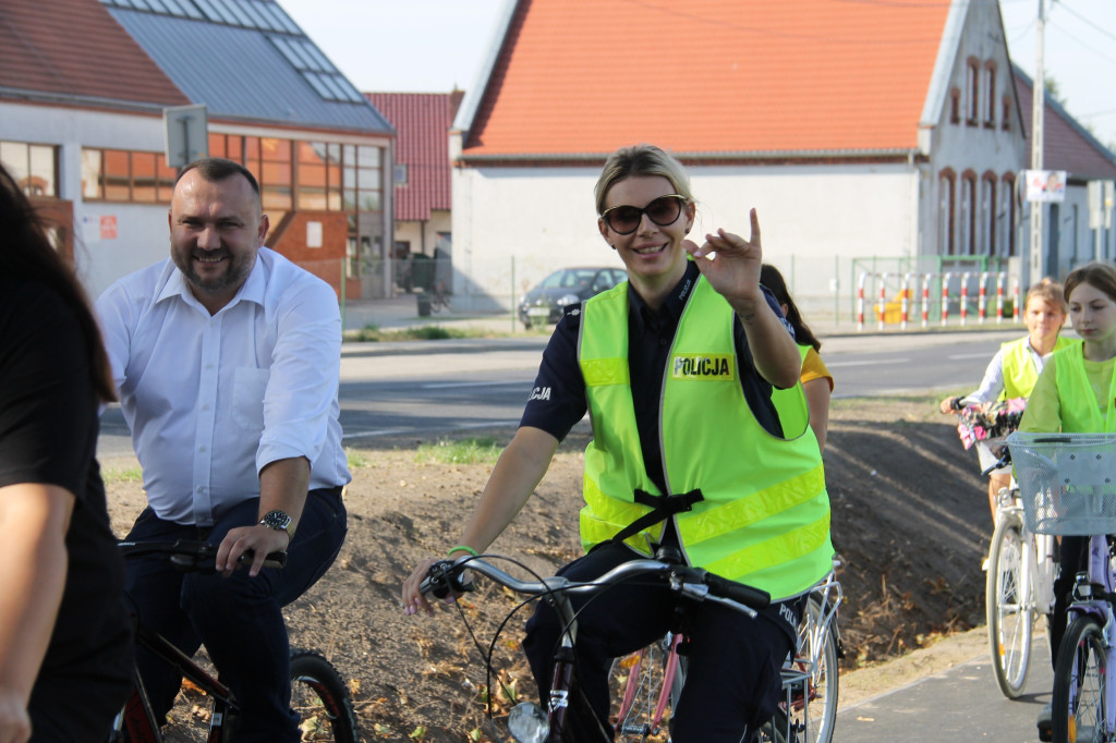 Otwarcie ścieżki rowerowej Żerków-Chrzan