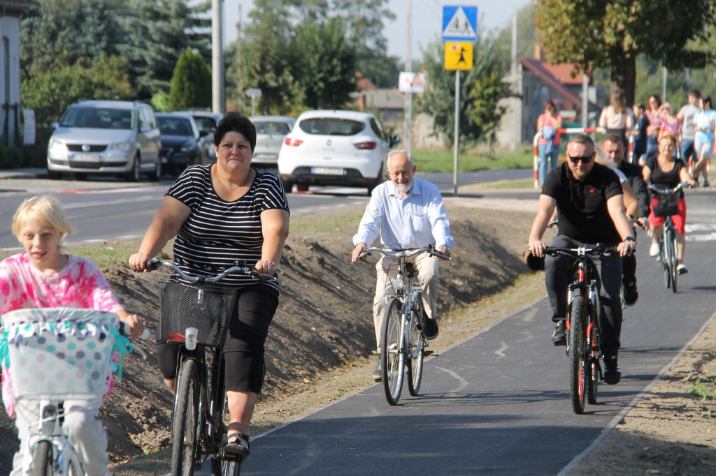 Otwarcie ścieżki rowerowej Żerków-Chrzan