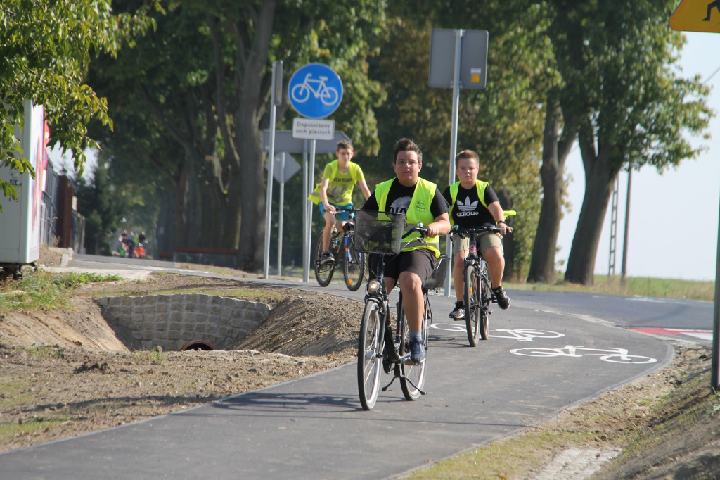 Otwarcie ścieżki rowerowej Żerków-Chrzan