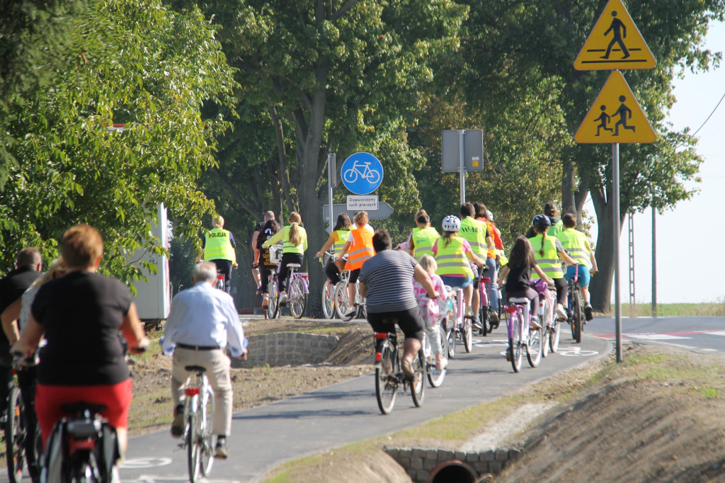Otwarcie ścieżki rowerowej Żerków-Chrzan
