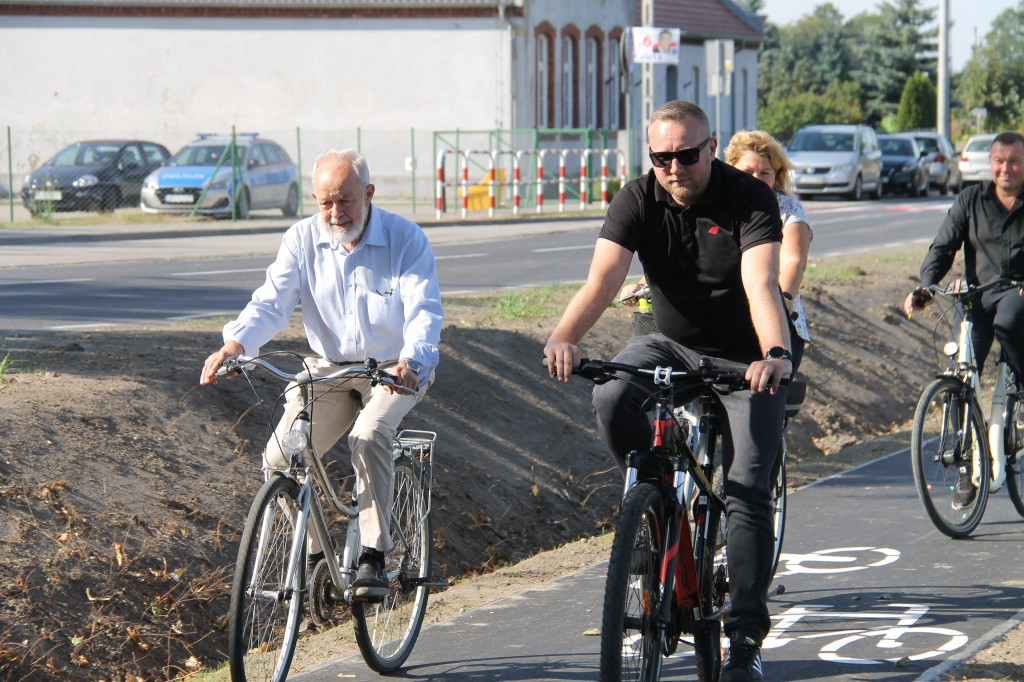Otwarcie ścieżki rowerowej Żerków-Chrzan
