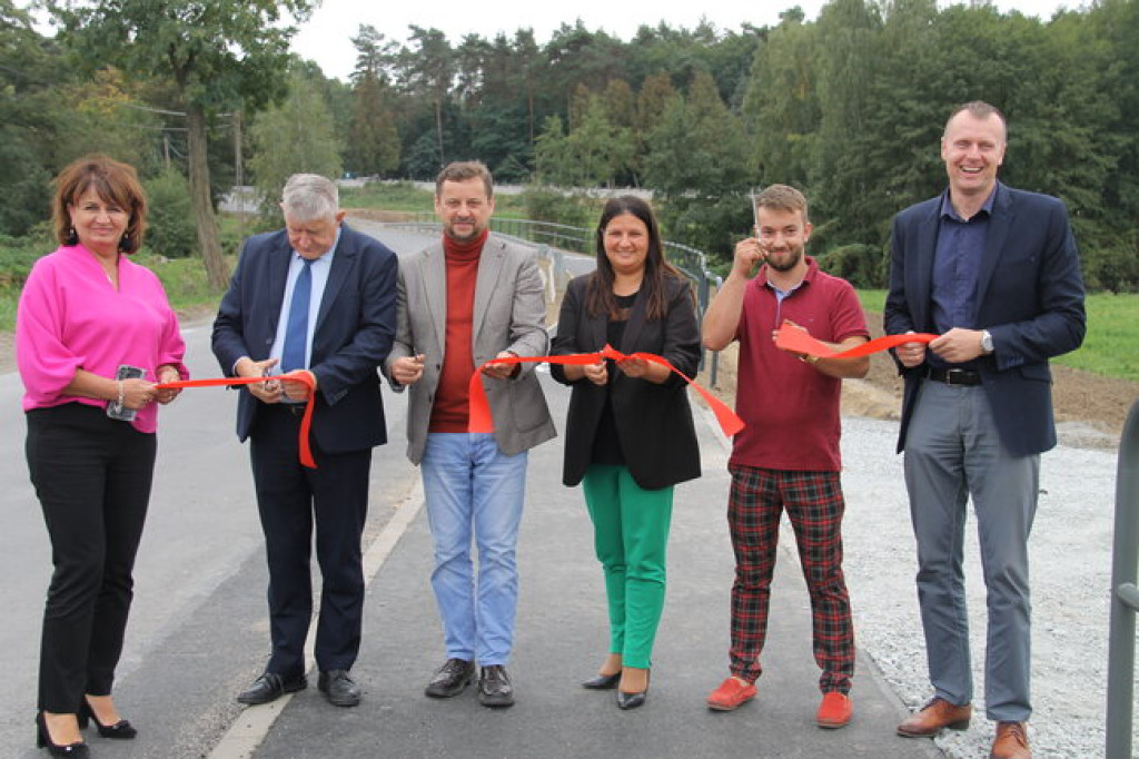 Otwarcie ścieżki rowerowej Twardów-Wyszki