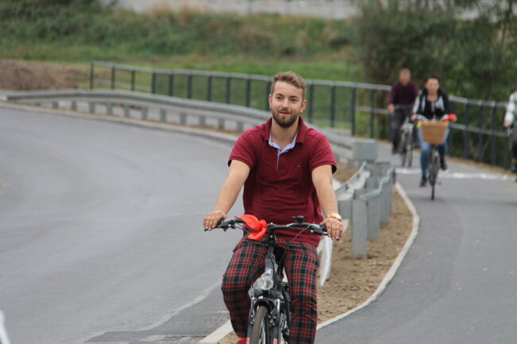 Otwarcie ścieżki rowerowej Twardów-Wyszki