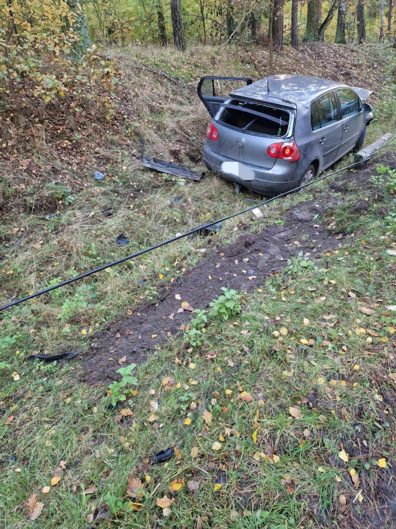 Wypadek na drodze Żerków-Śmiełów