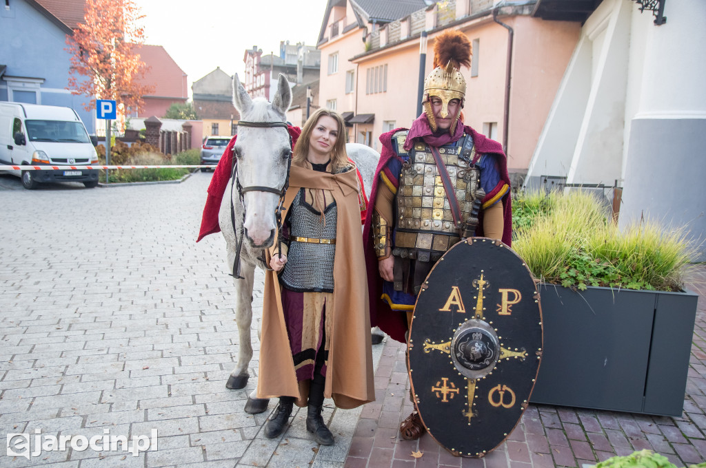 Inscenizacja legendy o św. Marcinie