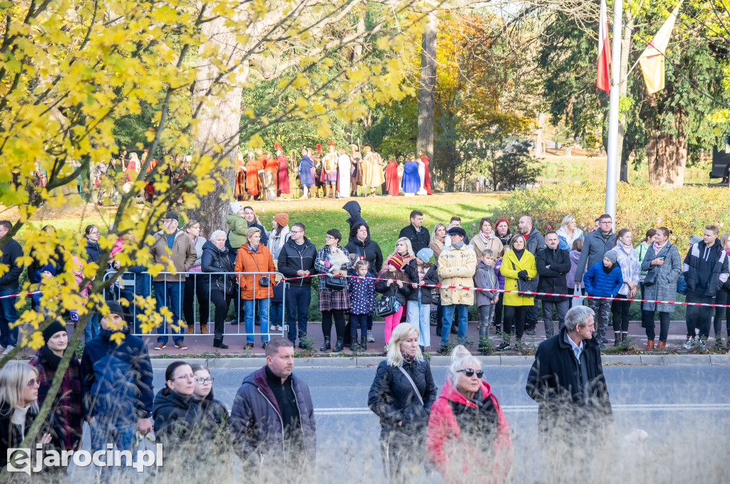 Inscenizacja legendy o św. Marcinie