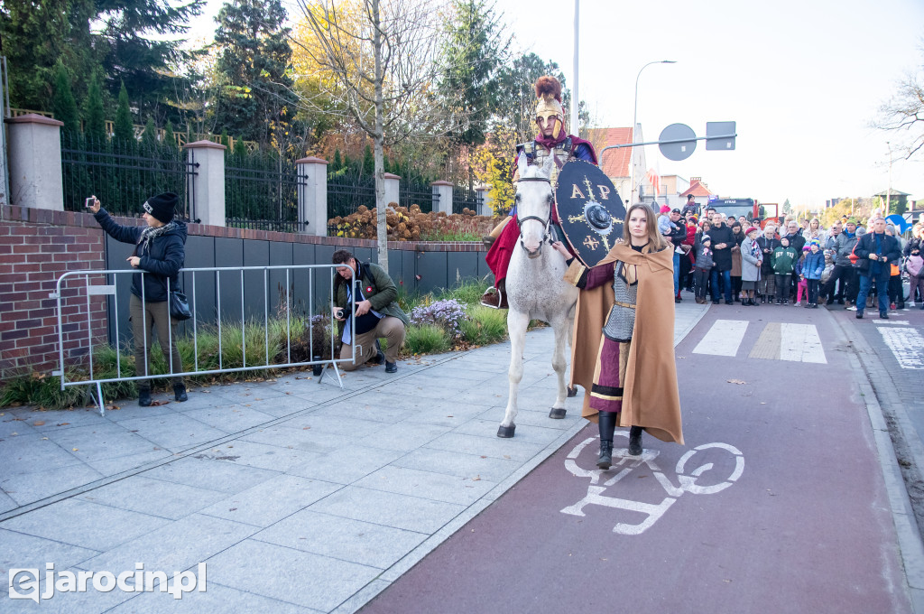 Inscenizacja legendy o św. Marcinie