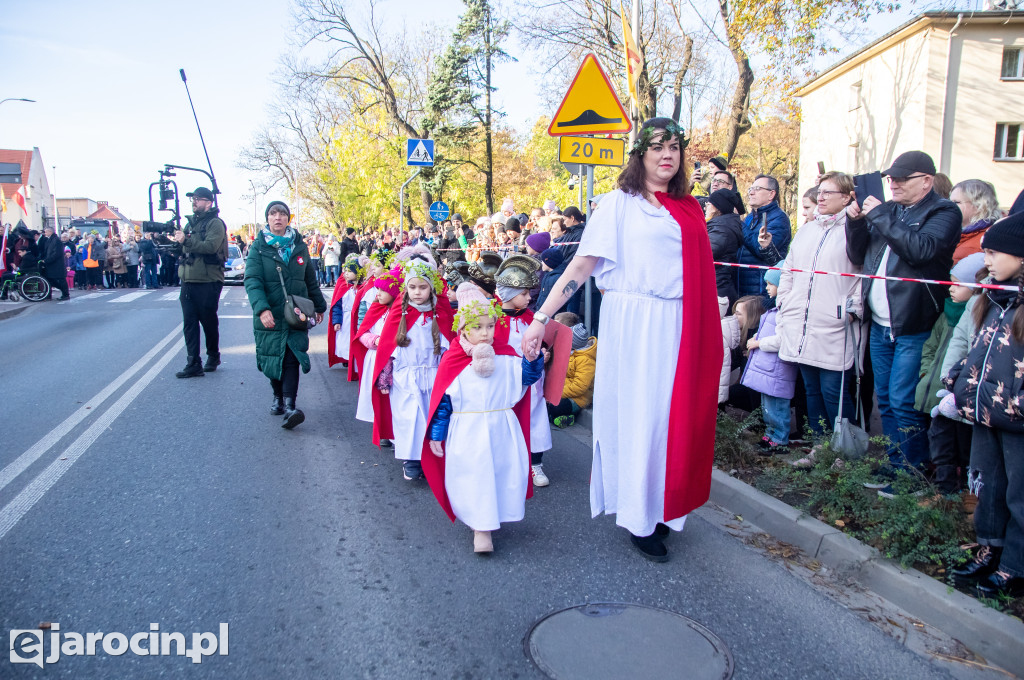 Inscenizacja legendy o św. Marcinie